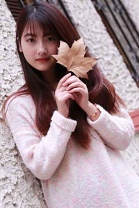 她真漂亮